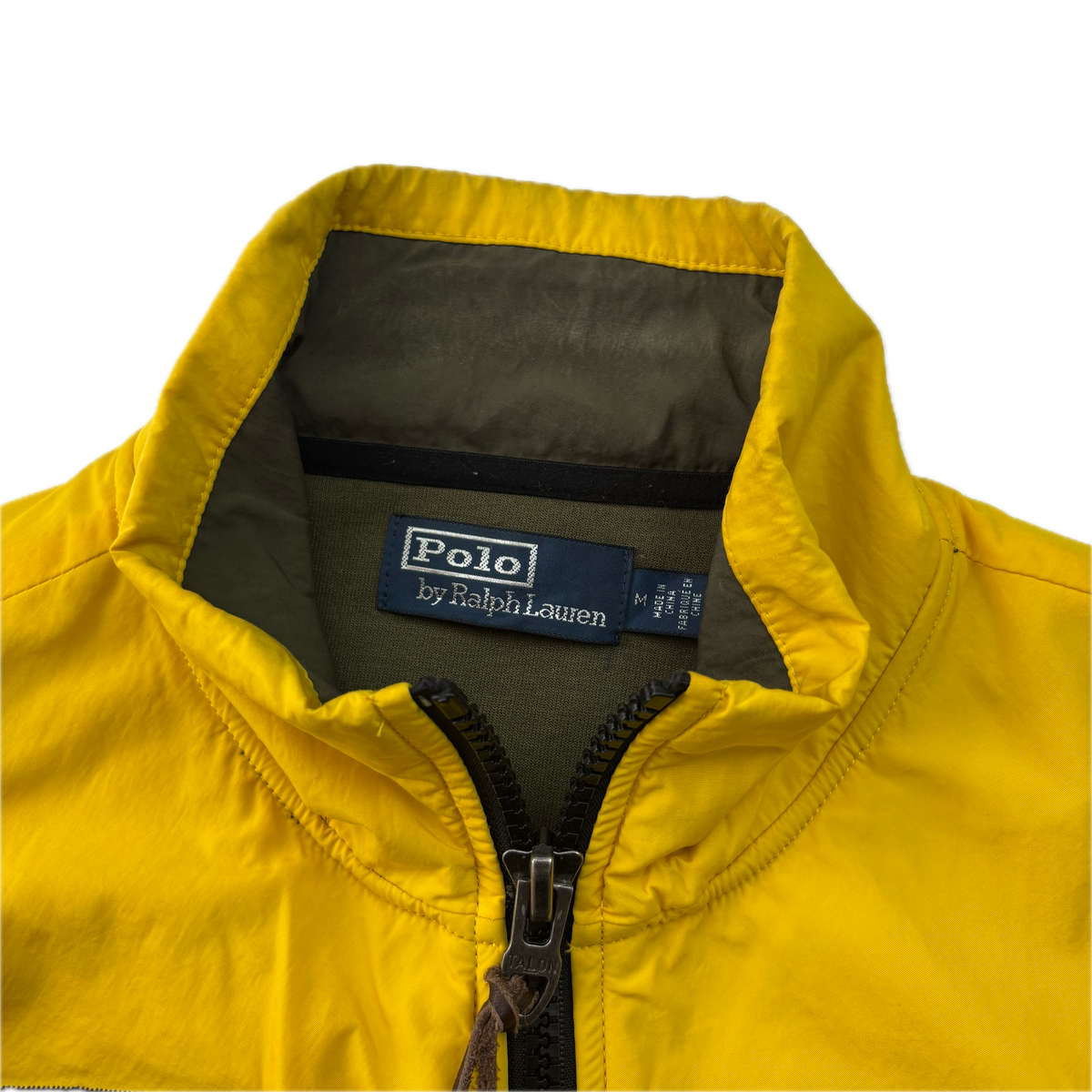Polo Ralph Lauren Retro Hi-Tech Hybrid Jacket Yellow Khaki - M
