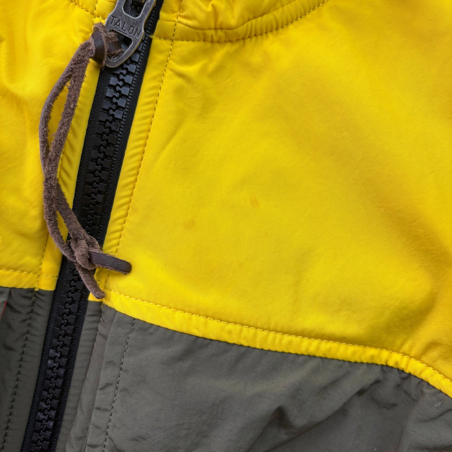 Polo Ralph Lauren Retro Hi-Tech Hybrid Jacket Yellow Khaki - M