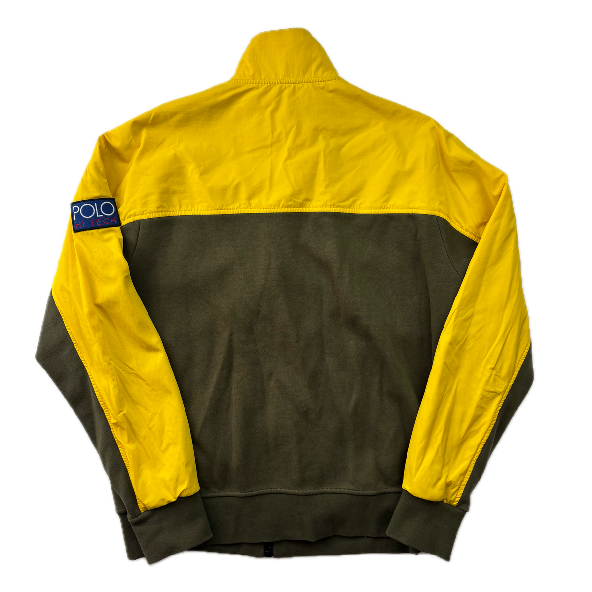 Polo Ralph Lauren Retro Hi-Tech Hybrid Jacket Yellow Khaki - M