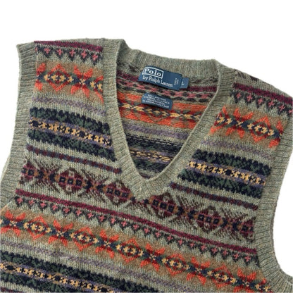 Polo Ralph Lauren Fairisle Vest (Wool Blend) - L