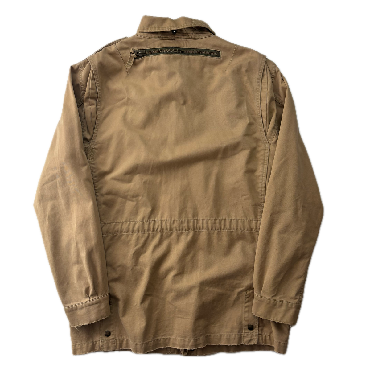 Polo Ralph Lauren Beige Tan Utility Jacket Military - L