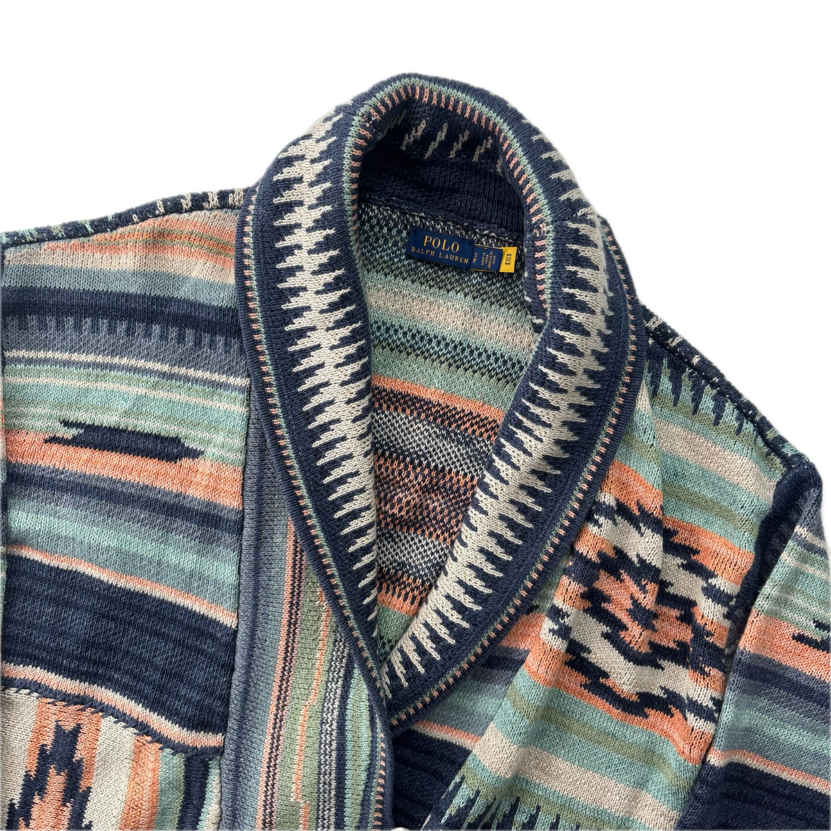 Polo Ralph Lauren Aztec Patchwork Cardigan Southwestern - S