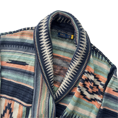 Polo Ralph Lauren Aztec Patchwork Cardigan Southwestern - S