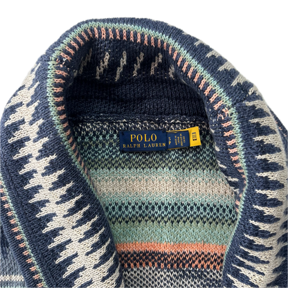 Polo Ralph Lauren Aztec Patchwork Cardigan Southwestern - S