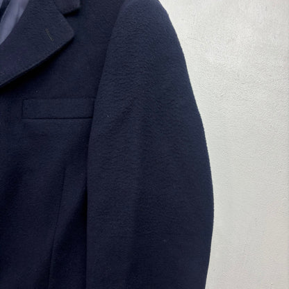 Ralph Lauren Purple Label Navy Kent Paddock Coat Overcoat (Wool) - 38R