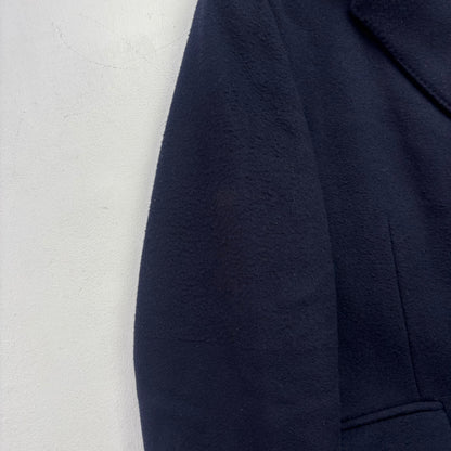 Ralph Lauren Purple Label Navy Kent Paddock Coat Overcoat (Wool) - 38R
