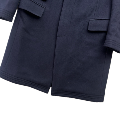 Ralph Lauren Purple Label Navy Kent Paddock Coat Overcoat (Wool) - 38R