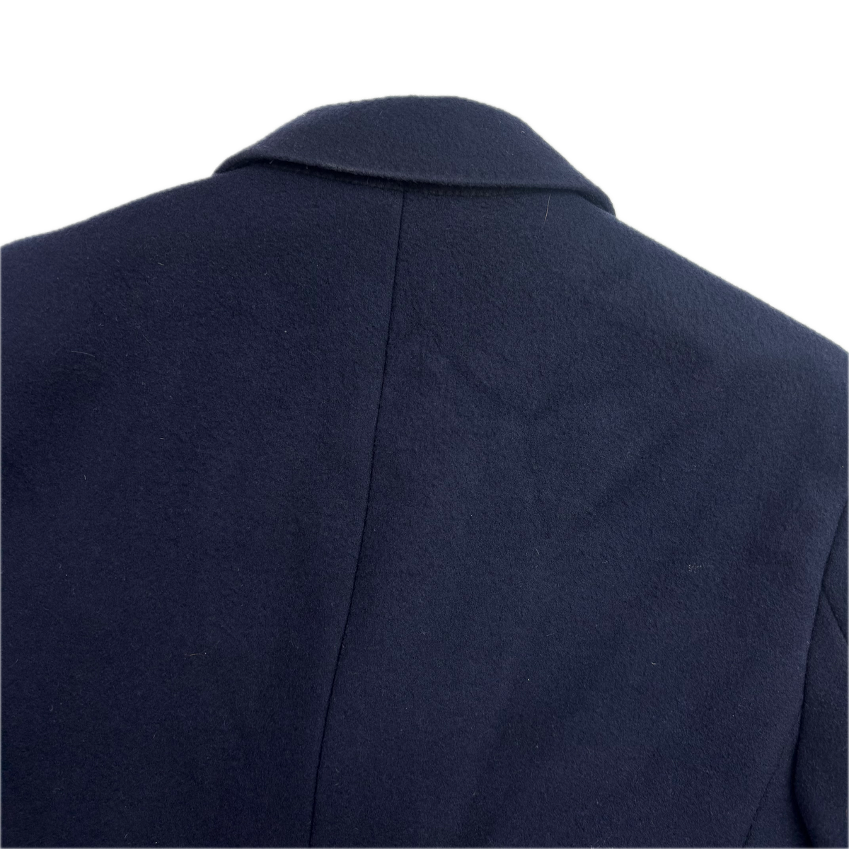 Ralph Lauren Purple Label Navy Kent Paddock Coat Overcoat (Wool) - 38R