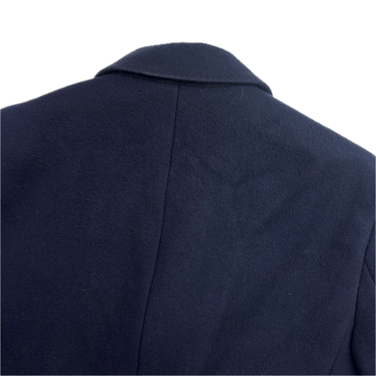 Ralph Lauren Purple Label Navy Kent Paddock Coat Overcoat (Wool) - 38R