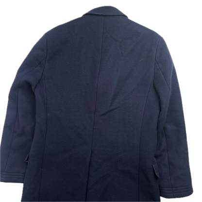 Ralph Lauren Purple Label Navy Kent Paddock Coat Overcoat (Wool) - 38R