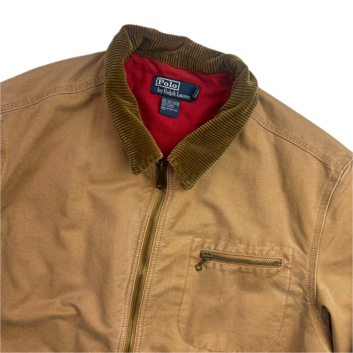 Polo Ralph Lauren Tan Detroit Workwear Jacket - L