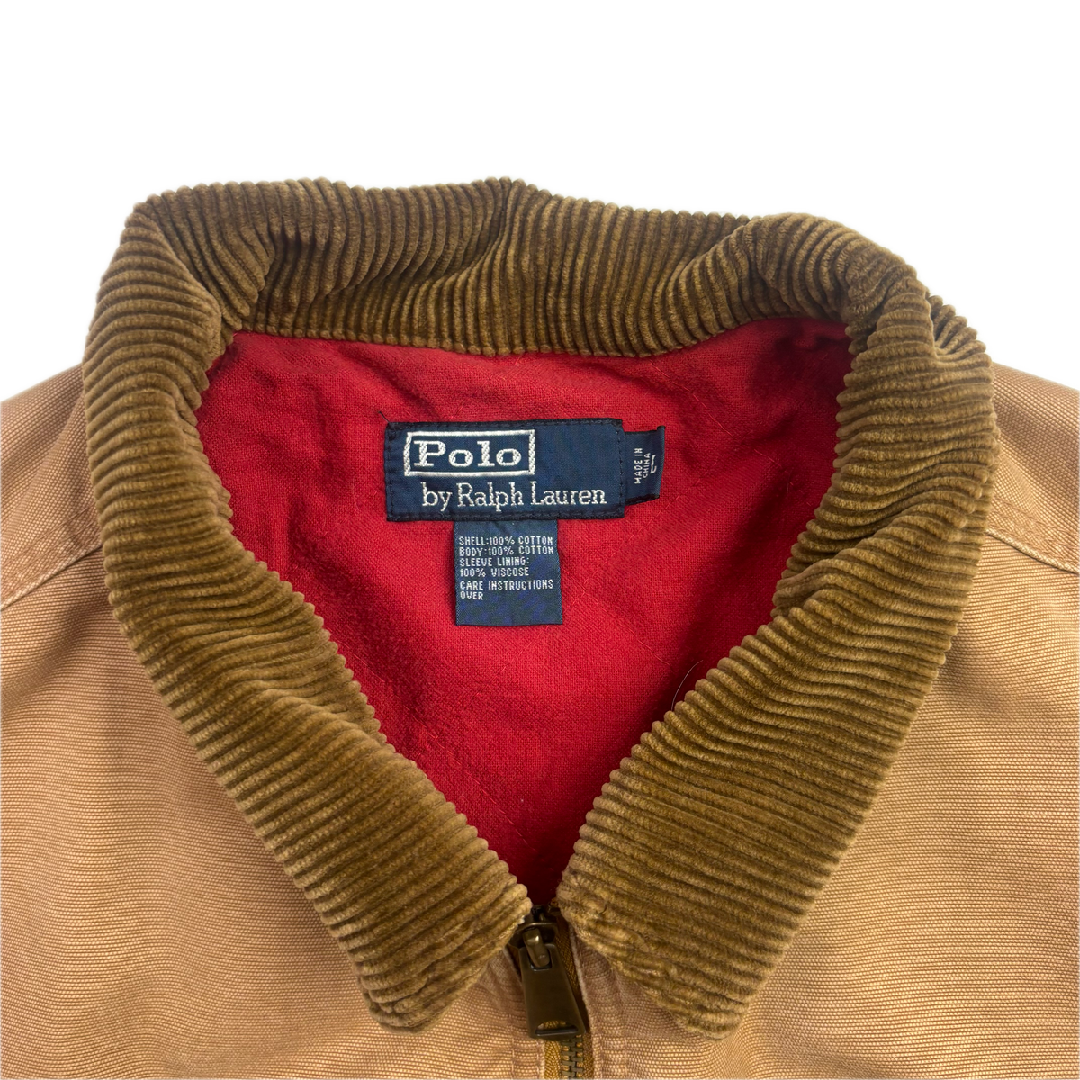 Polo Ralph Lauren Tan Detroit Workwear Jacket - L
