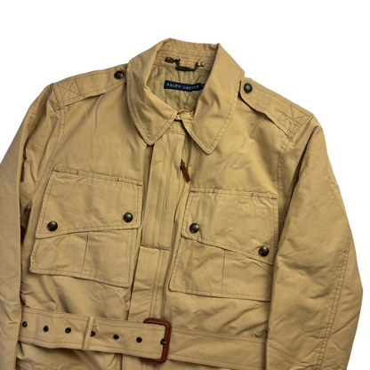 Ralph Lauren Tan Safari Jacket Belted - 8