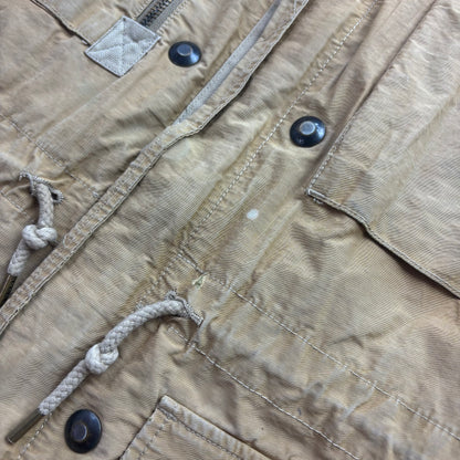Polo Ralph Lauren 2 in 1 Tan Utility Jacket with Quilted Liner - XL
