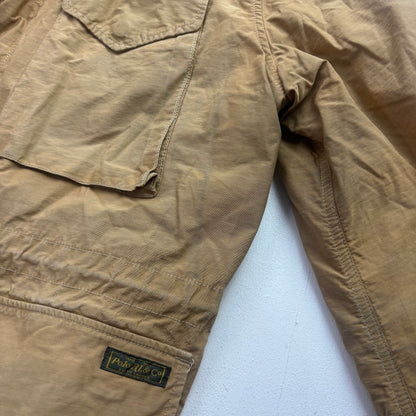 Polo Ralph Lauren 2 in 1 Tan Utility Jacket with Quilted Liner - XL