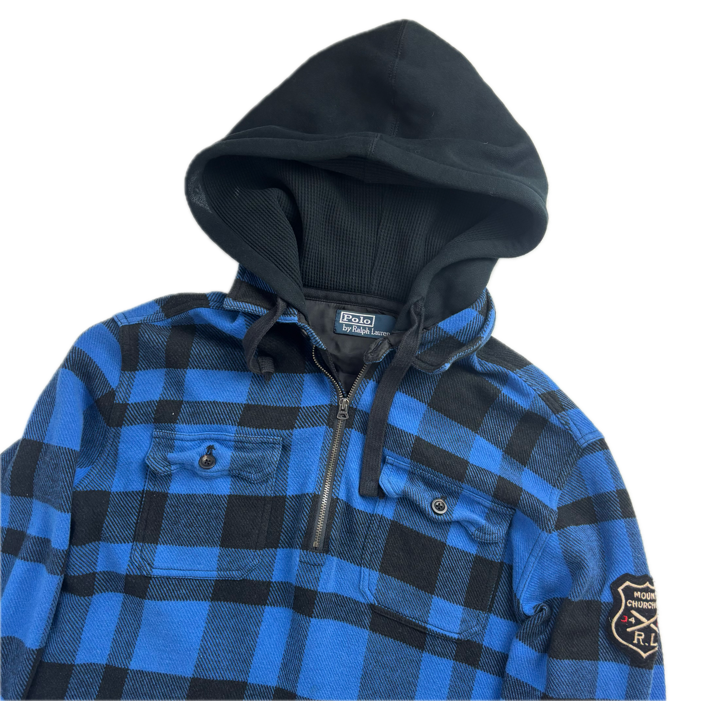 Polo Ralph Lauren Mount Churchill Ski Patrol Hooded Shirt - L