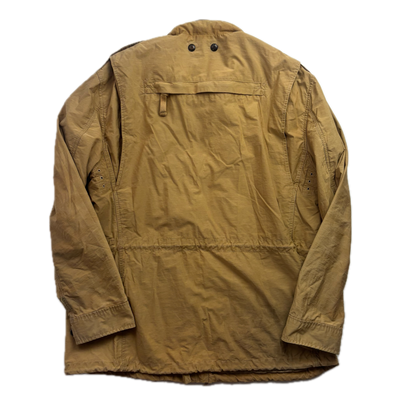 Polo Ralph Lauren 2 in 1 Tan Utility Jacket with Quilted Liner - XL