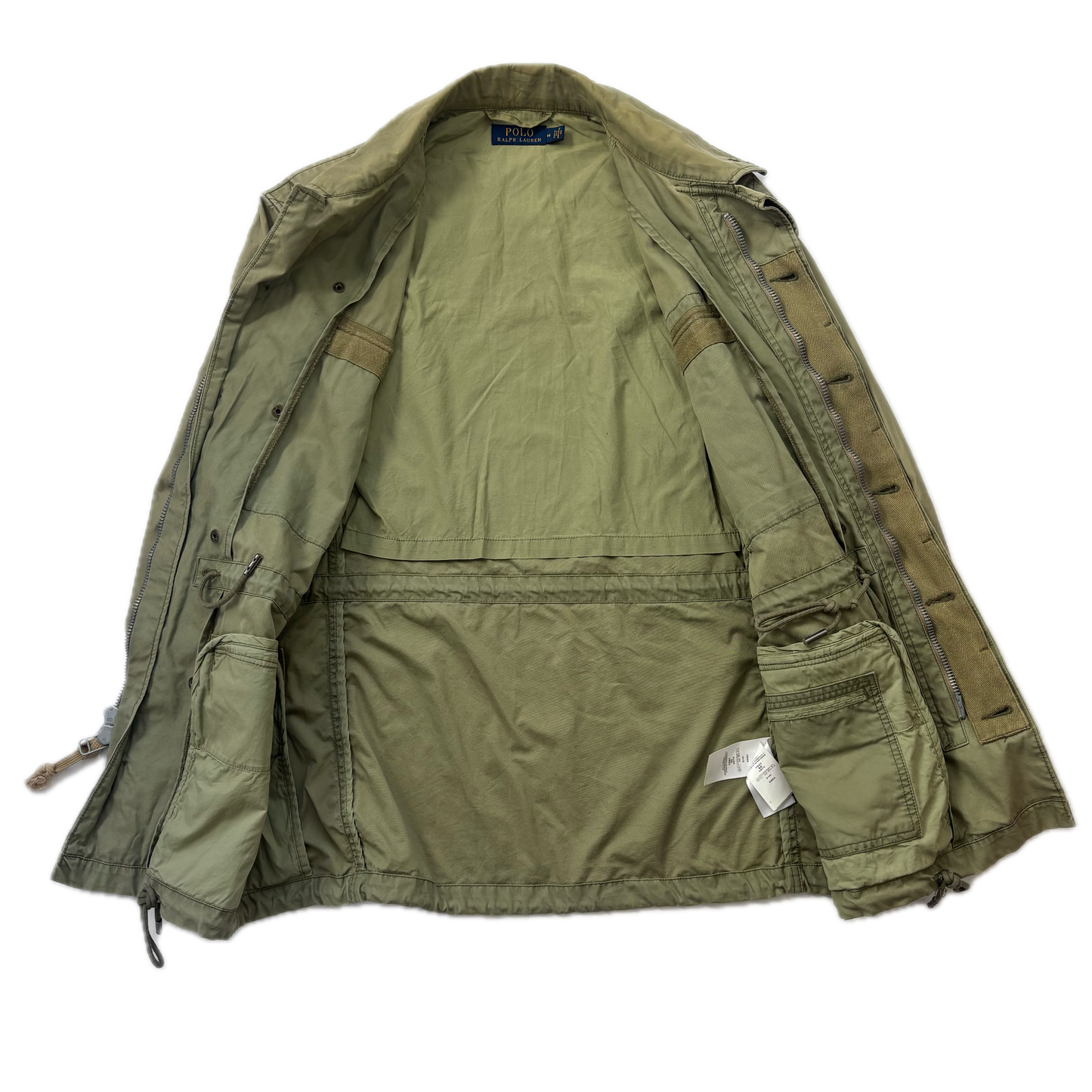 Polo Ralph Lauren Green Military Army Parka - M
