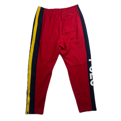 Polo Hi-Tech Red Joggers Track Pants Retro - L