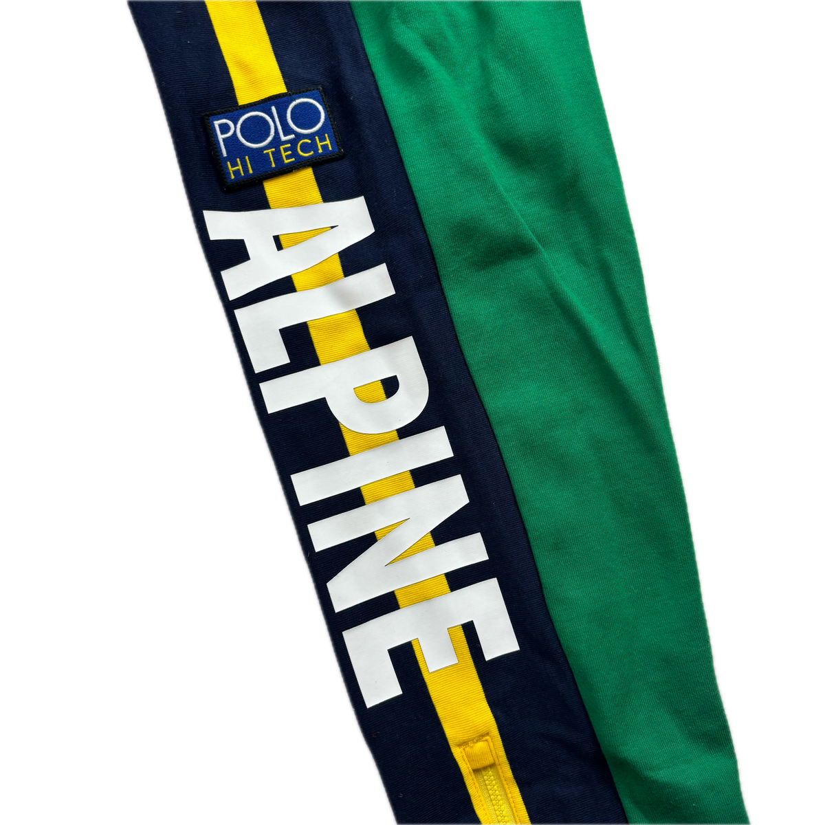 Polo Hi-Tech Alpine Green Joggers Track Pants Retro - M