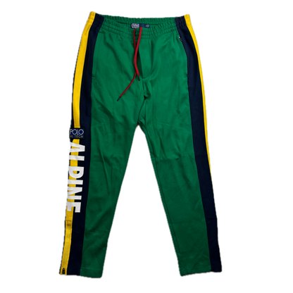 Polo Hi-Tech Alpine Green Joggers Track Pants Retro - M