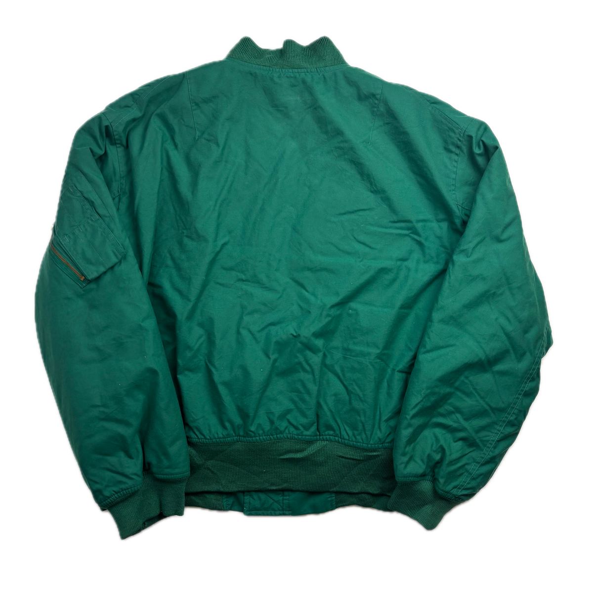 Polo Ralph Lauren 90s Green MA-1 Bomber Jacket - XL