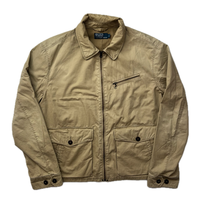 Polo Ralph Lauren Beige Harrington Detroit Jacket (Cotton) - L
