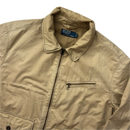Polo Ralph Lauren Beige Harrington Detroit Jacket (Cotton) - L