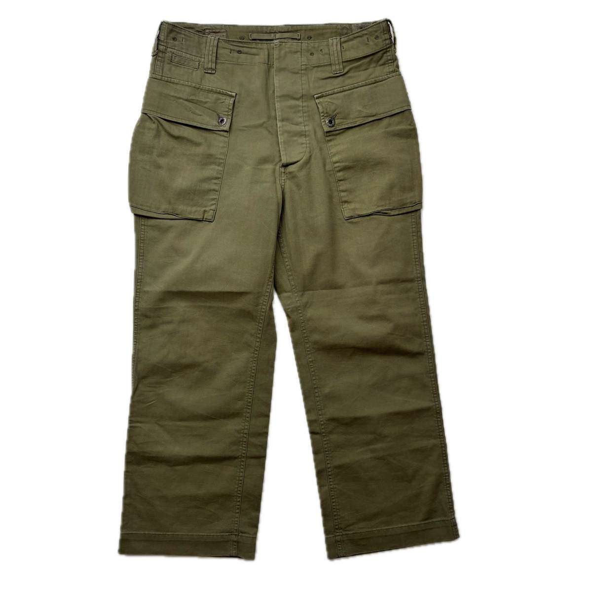 Polo Ralph Lauren Green Field Cargo Trouser Military Utility Pants Relaxed Fit - 30x30