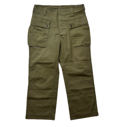 Polo Ralph Lauren Green Field Cargo Trouser Military Utility Pants Relaxed Fit - 30x30