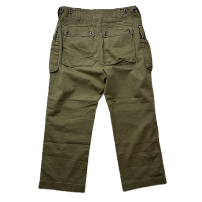 Polo Ralph Lauren Green Field Cargo Trouser Military Utility Pants Relaxed Fit - 30x30