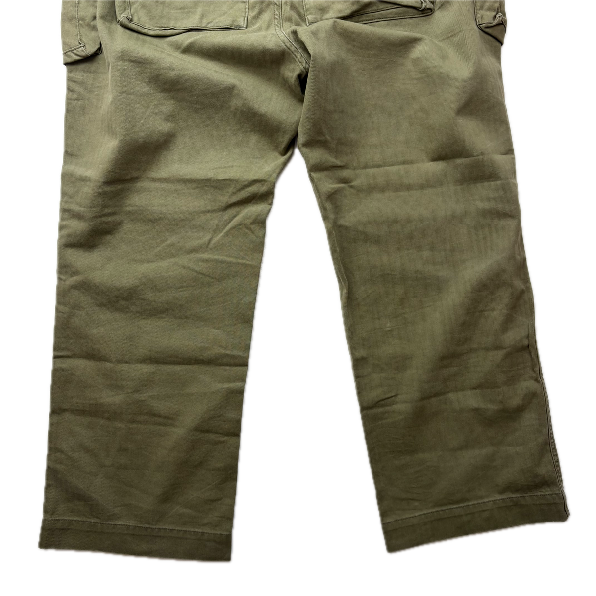 Polo Ralph Lauren Green Field Cargo Trouser Military Utility Pants Relaxed Fit - 30x30