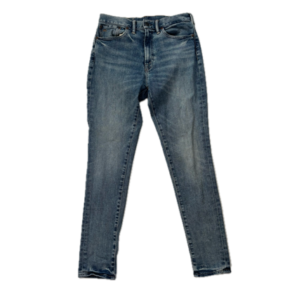 RRL Blue Stretch High Skinny Fit Jeans - 29