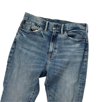 RRL Blue Stretch High Skinny Fit Jeans - 29