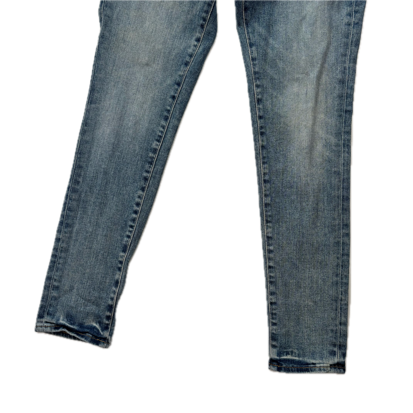 RRL Blue Stretch High Skinny Fit Jeans - 29