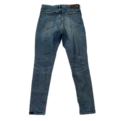 RRL Blue Stretch High Skinny Fit Jeans - 29