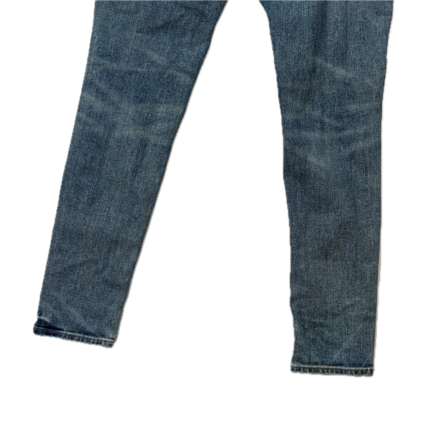 RRL Blue Stretch High Skinny Fit Jeans - 29