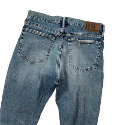 RRL Blue Stretch High Skinny Fit Jeans - 29