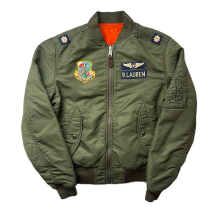 Polo Ralph Lauren Military Reversible MA-1 Bomber Flight Jacket - S