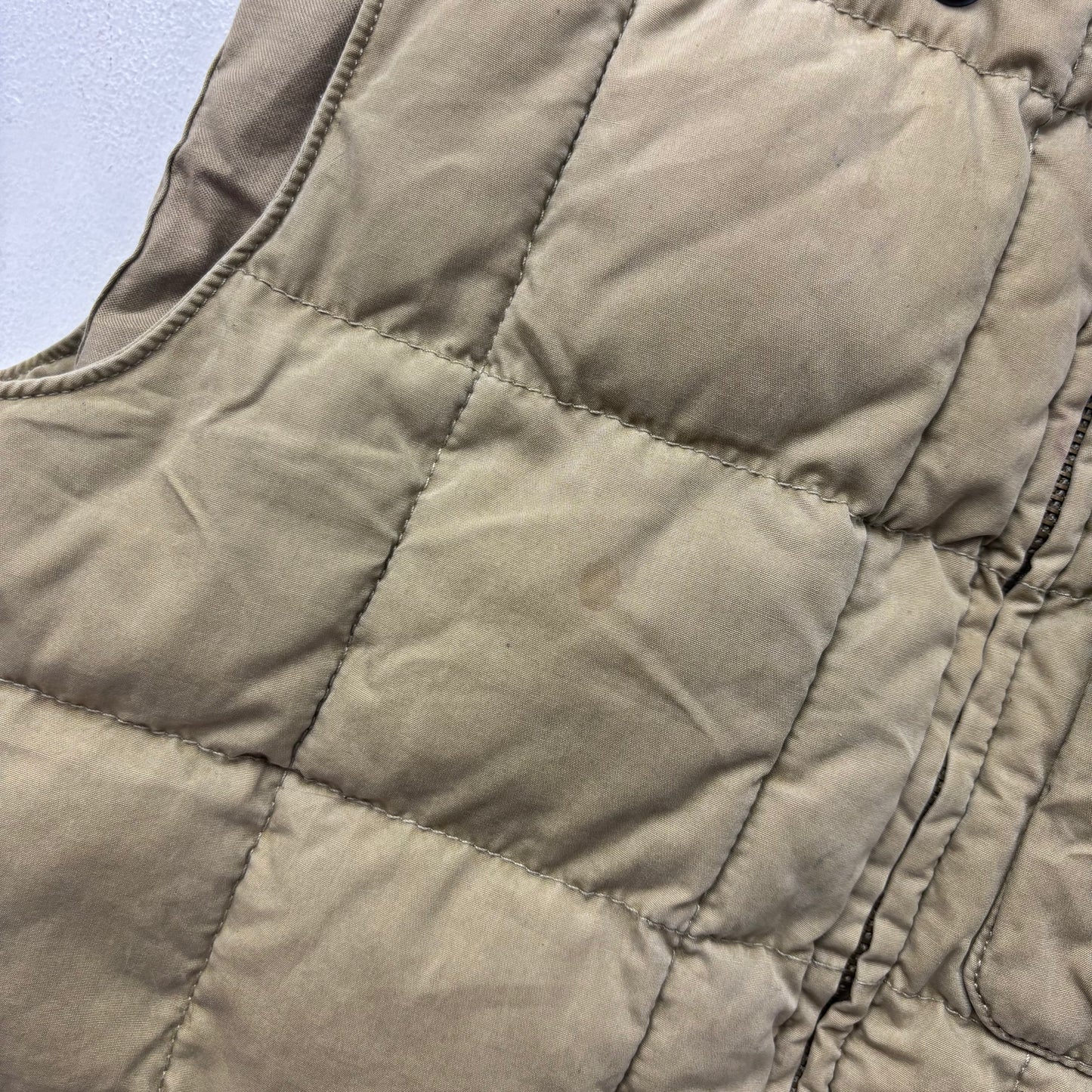 Polo Ralph Lauren Beige Quilted Puffer Vest Gilet - S