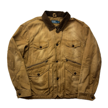 Polo Ralph Lauren Tan Multi-Pocket Utility Cargo Jacket - XL