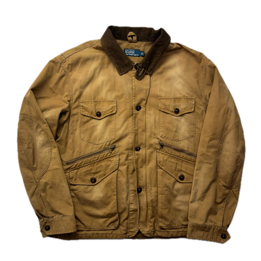 Polo Ralph Lauren Tan Multi-Pocket Utility Cargo Jacket - XL