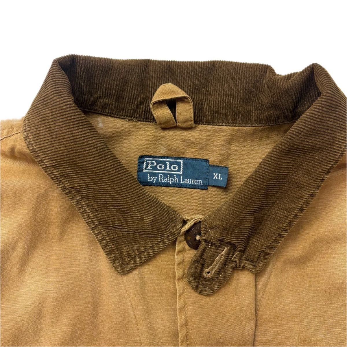 Polo Ralph Lauren Tan Multi-Pocket Utility Cargo Jacket - XL