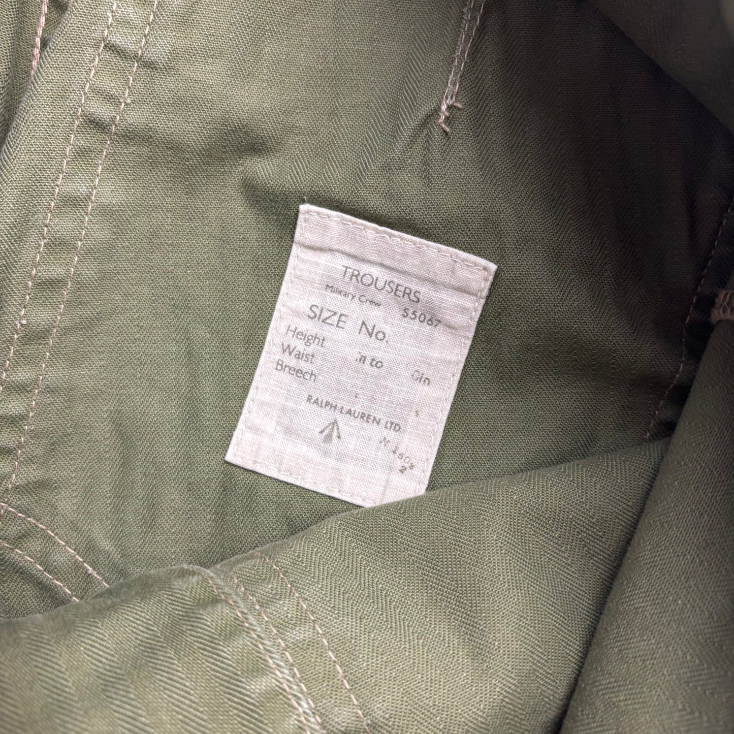 Polo Ralph Lauren Paint Splatter Military Trouser Cargo Pants - 30x30