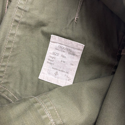 Polo Ralph Lauren Paint Splatter Military Trouser Cargo Pants - 30x30