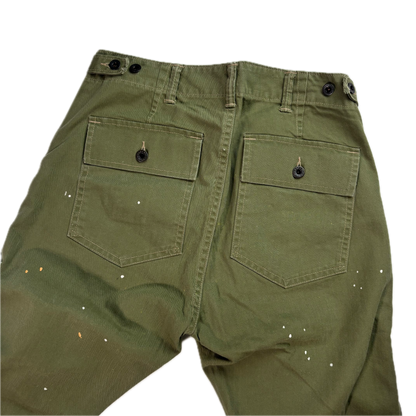 Polo Ralph Lauren Paint Splatter Military Trouser Cargo Pants - 30x30