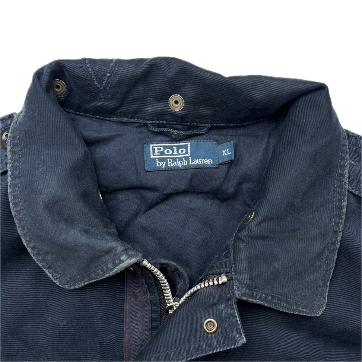 Polo Ralph Lauren Navy Blue Utility Jacket Military - XL