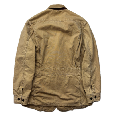 Polo Ralph Lauren Beige Tan Hunting Sports Jacket Shooting Blazer (Cotton) - M
