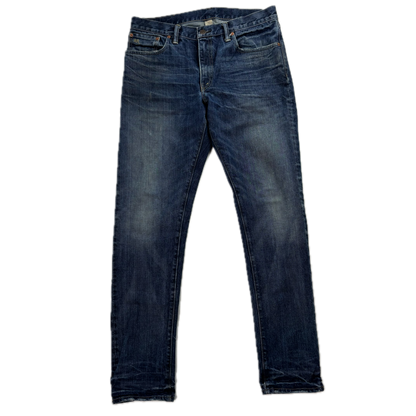 RRL Ralph Lauren Blue Jeans Narrow Slim Fit Denim - 33x32