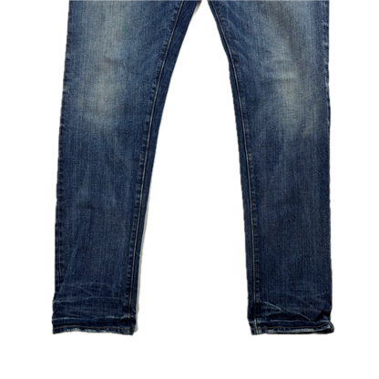 RRL Ralph Lauren Blue Jeans Narrow Slim Fit Denim - 33x32